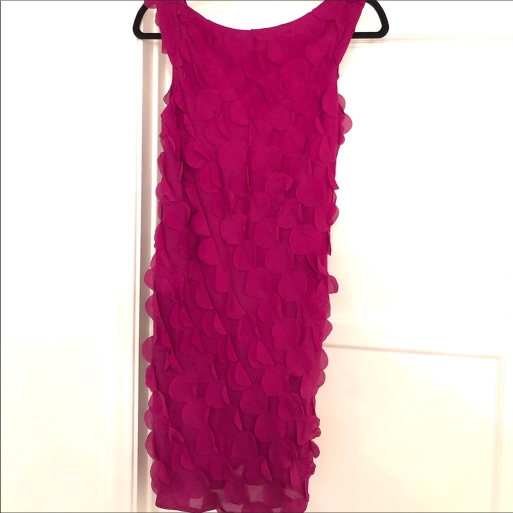 DVF-Diane von Furstenberg Fuchsia Cocktail Dress